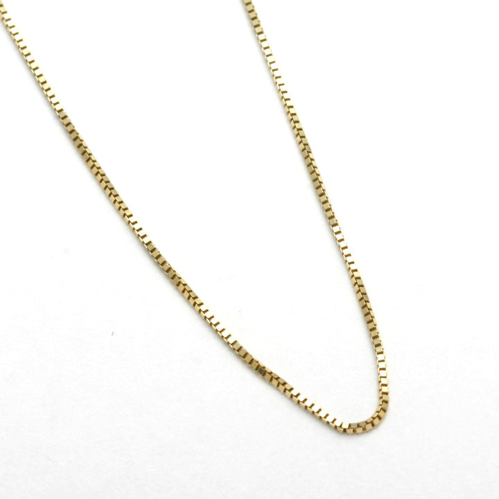14k Yellow Gold Box Chain - JewelryJudaica