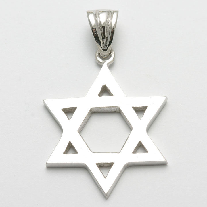 14k White Gold Judaica Jewelry