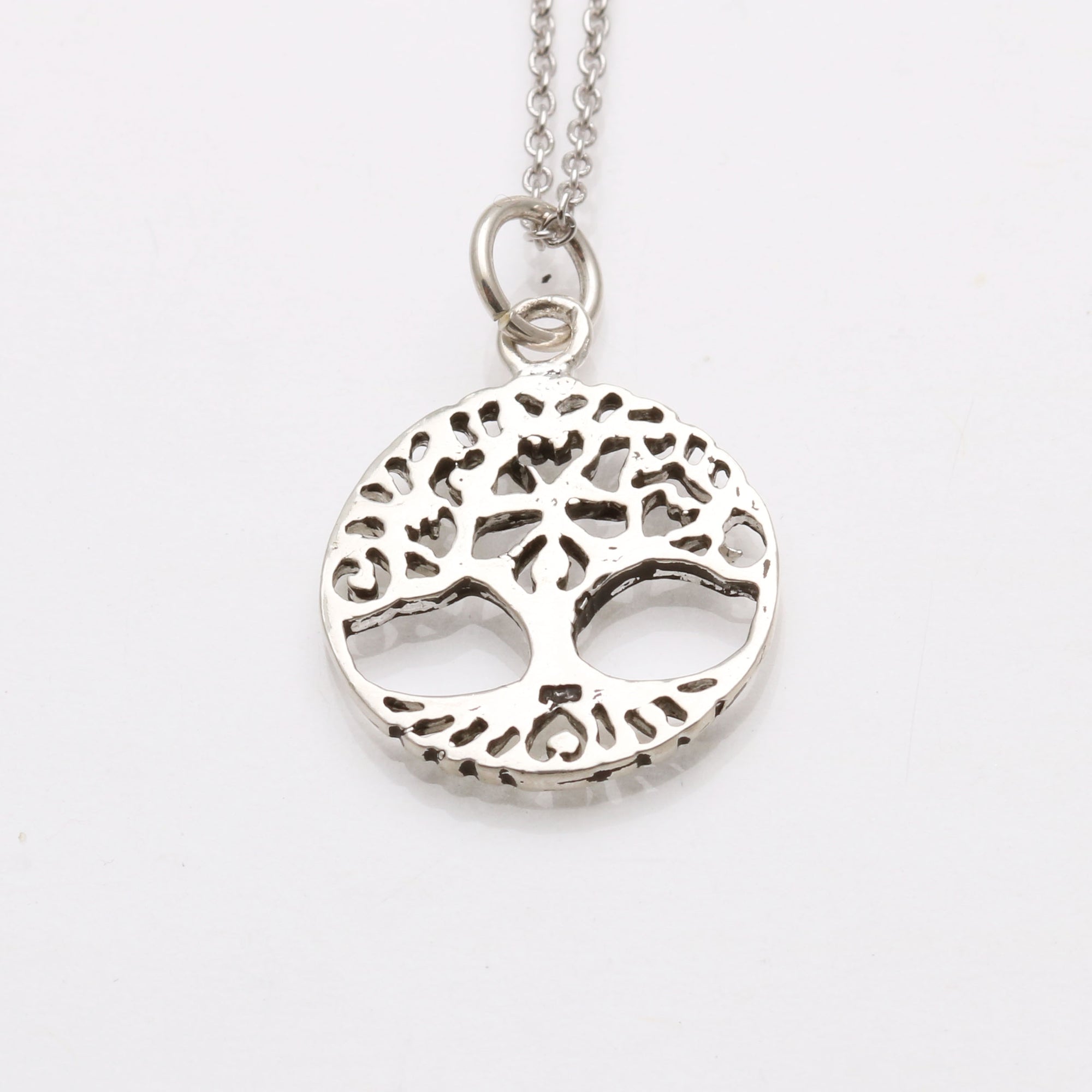 Silver Tree Of Life Necklace - Ellie Ellie