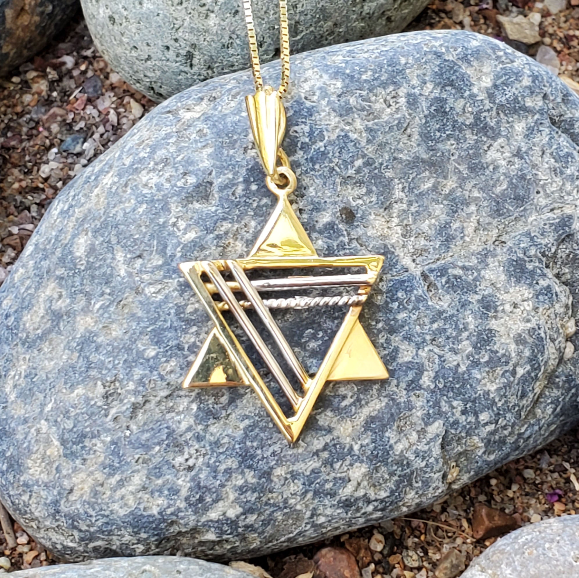 14kt Yellow Gold Star of David Pendant | Costco