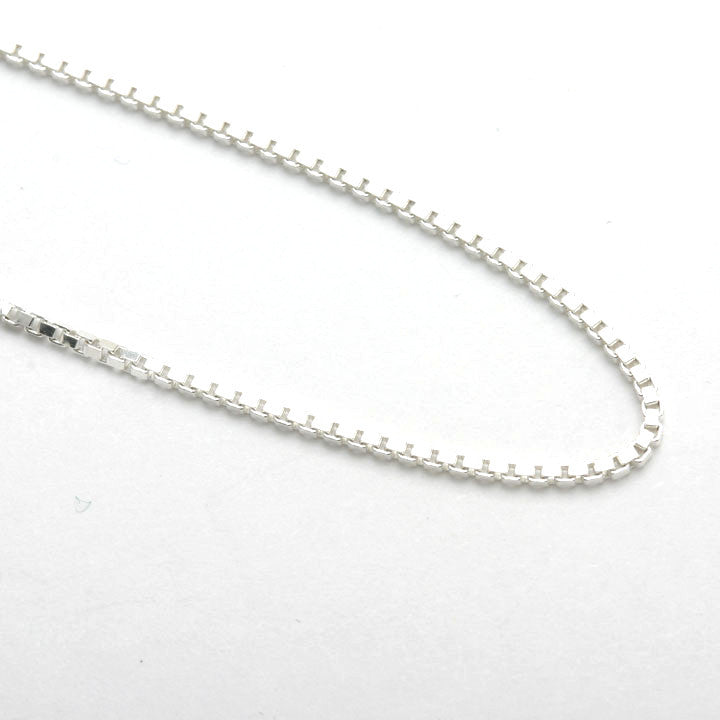 Sterling Silver Box Chain 1.2mm - JewelryJudaica