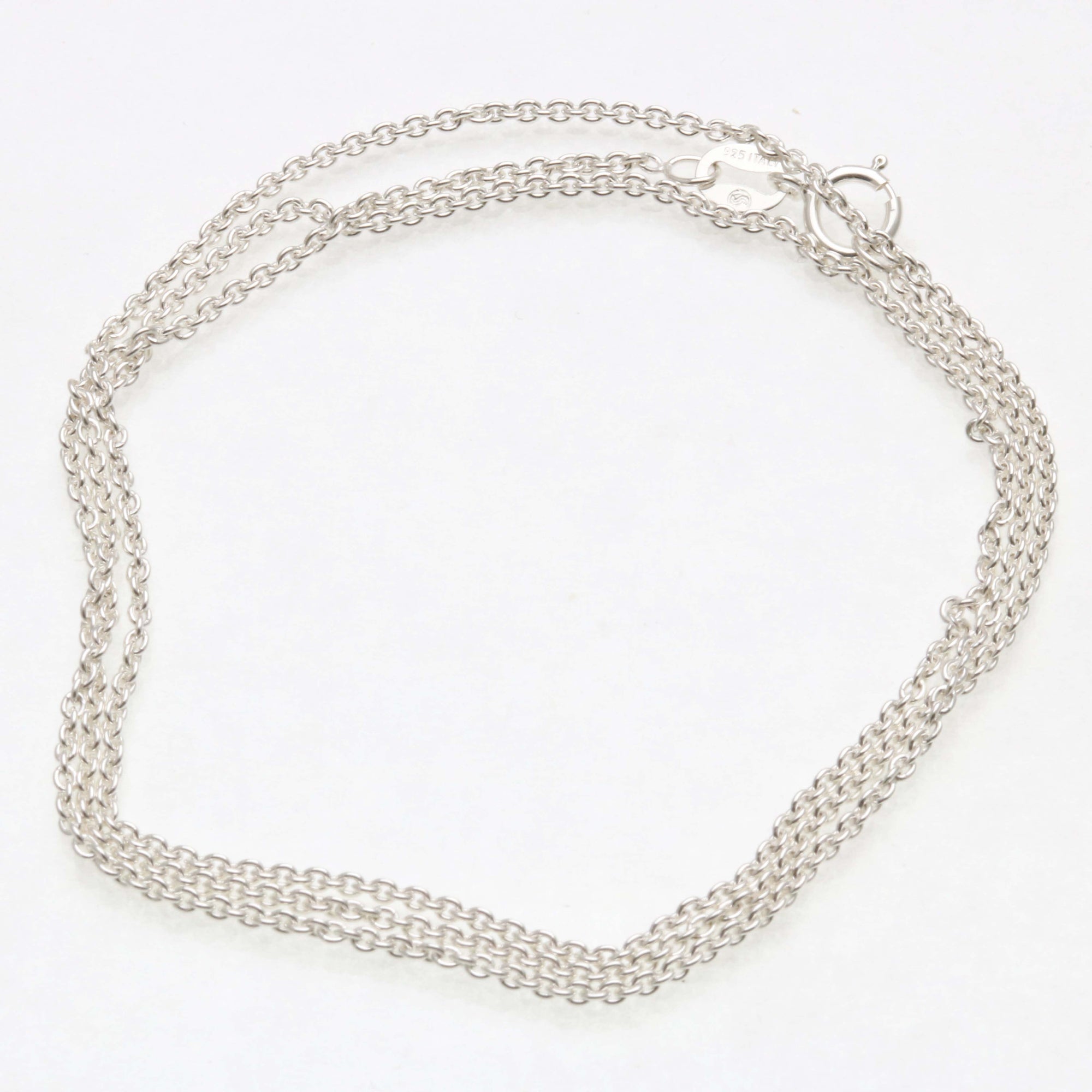 Sterling Silver Medium Cable Link Chain - JewelryJudaica