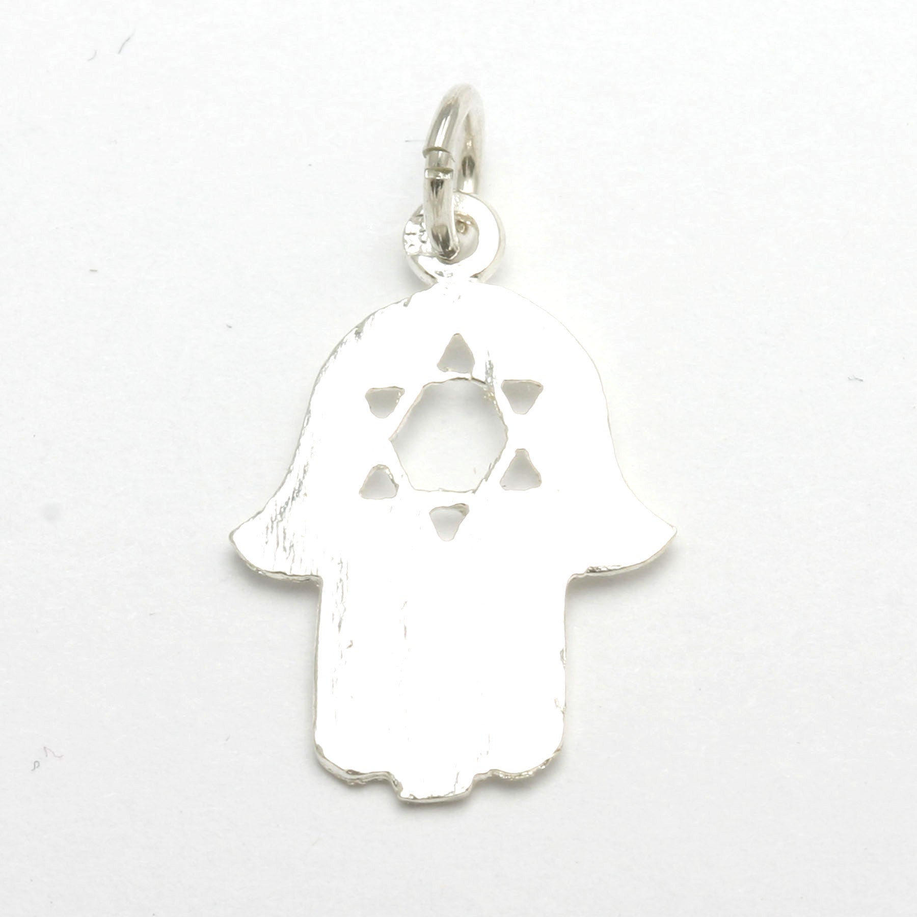 Hamsa Star of David Sterling Silver Pendant | Judiasm, Jewish Jewelry