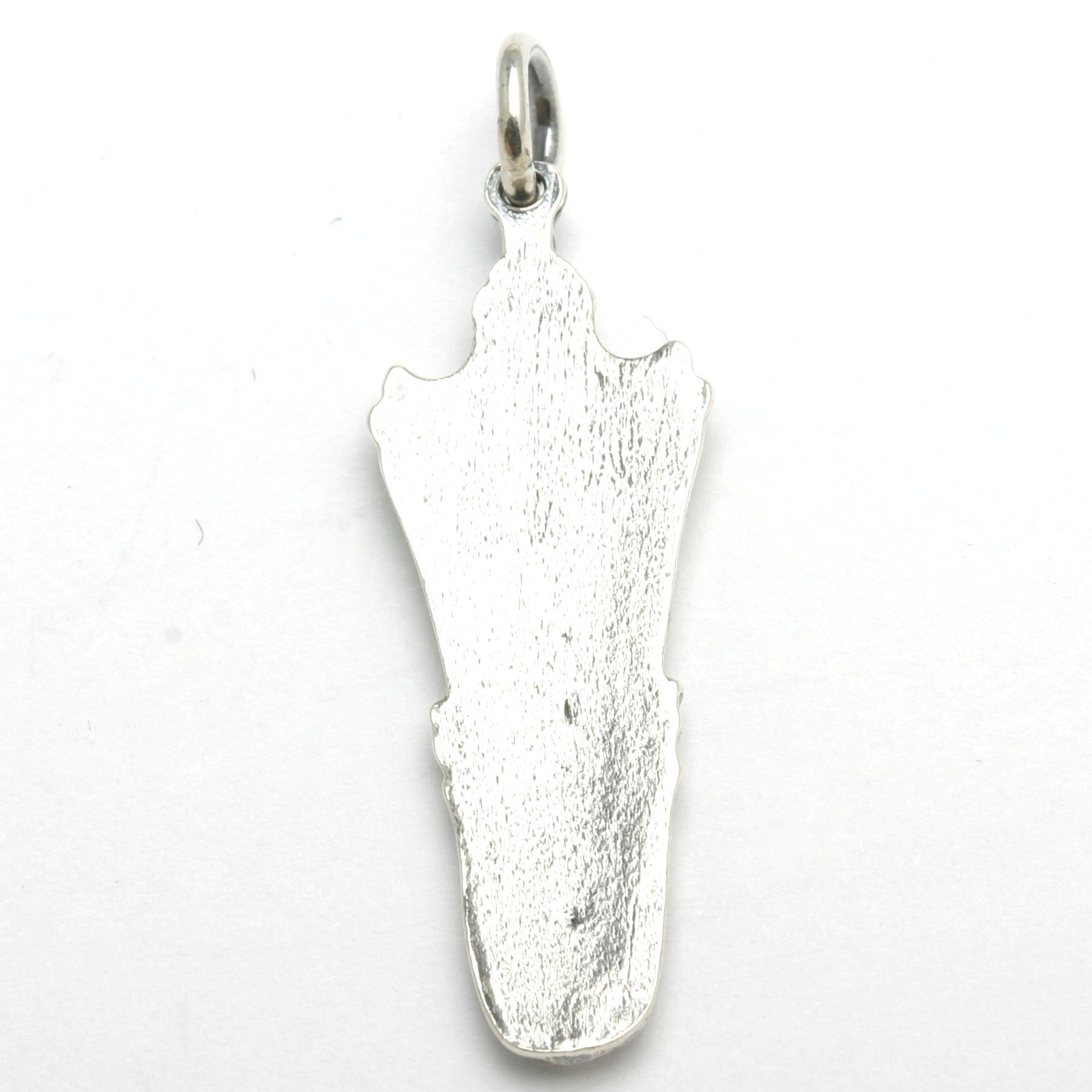 Sterling Silver Mezuzah Pendant Shadai Large - JewelryJudaica