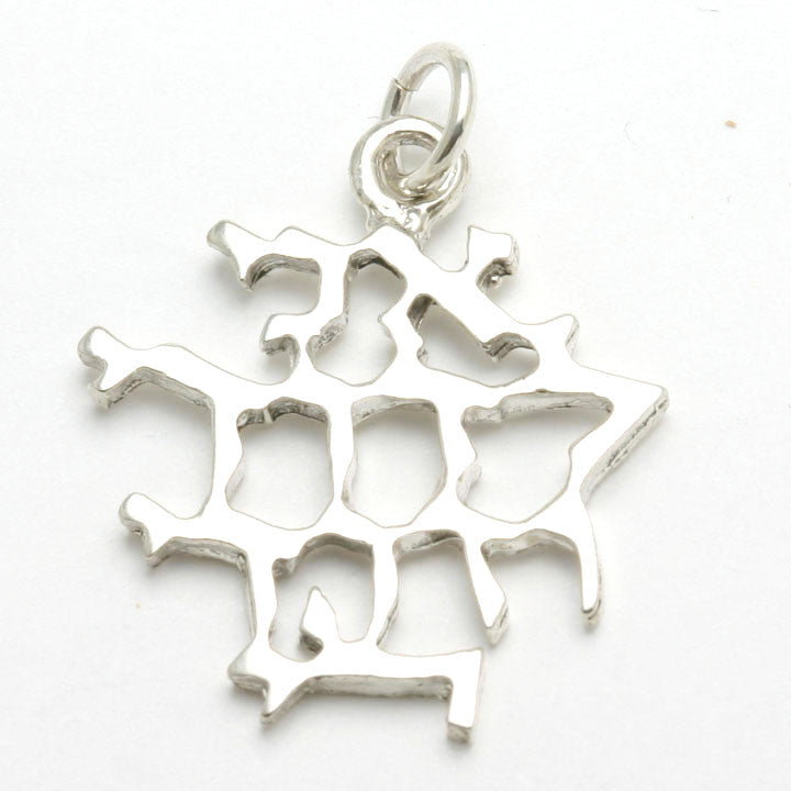 Sterling Silver Ani Le Dodi Pendant - JewelryJudaica