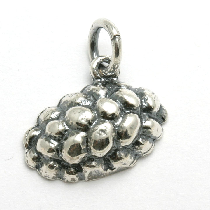 Sterling Silver Challah Bread Shabbat Pendant Charm - JewelryJudaica