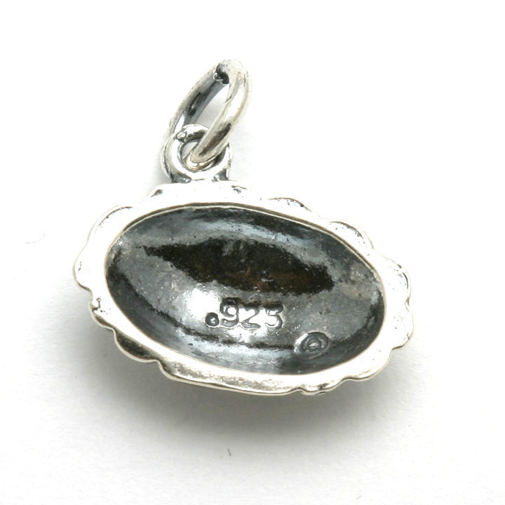 Sterling Silver Challah Bread Shabbat Pendant Charm - JewelryJudaica