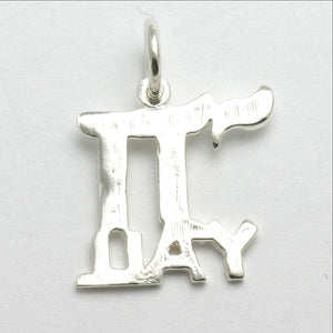 Sterling Silver Chai Y'all Pendant - JewelryJudaica
