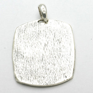 Sterling Silver Shema Yisrael Pendant Oxidized - JewelryJudaica