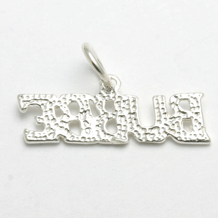 Sterling Silver Bubbe Pendant Grandmother Yiddish - JewelryJudaica