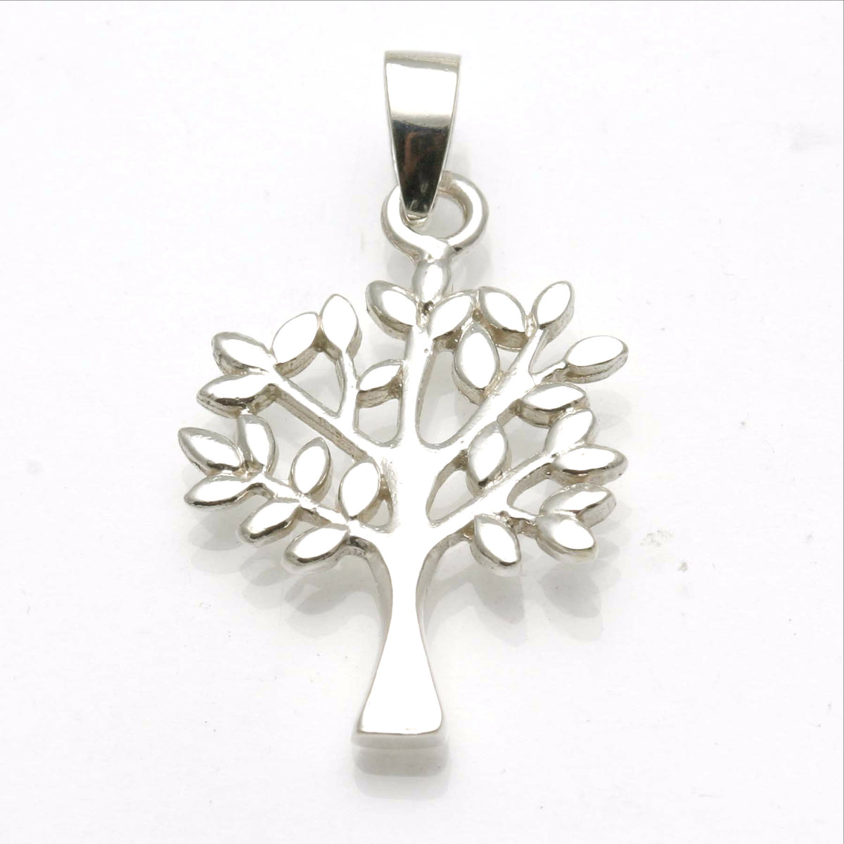 Sterling Silver Tree of Life Pendant - JewelryJudaica