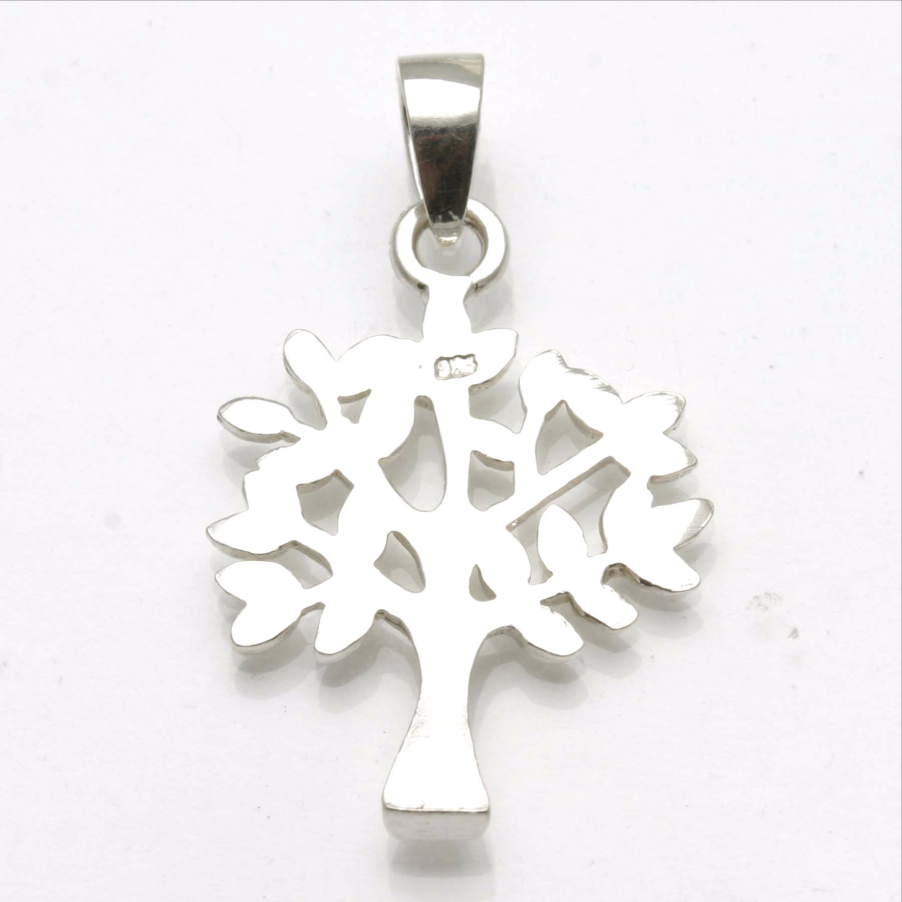 Sterling Silver Tree of Life Pendant - JewelryJudaica