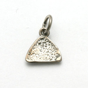 Sterling Silver Hamantashen Pendant Purim - JewelryJudaica
