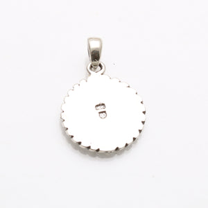 Sterling Silver Star of David Medallion Pendant Oxidized - JewelryJudaica