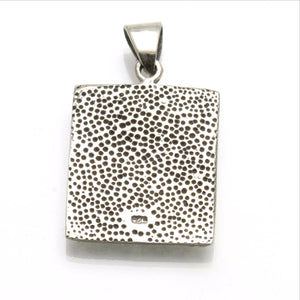 Sterling Silver Multicolor Choshen Breast plate Pendant Oxidized - JewelryJudaica