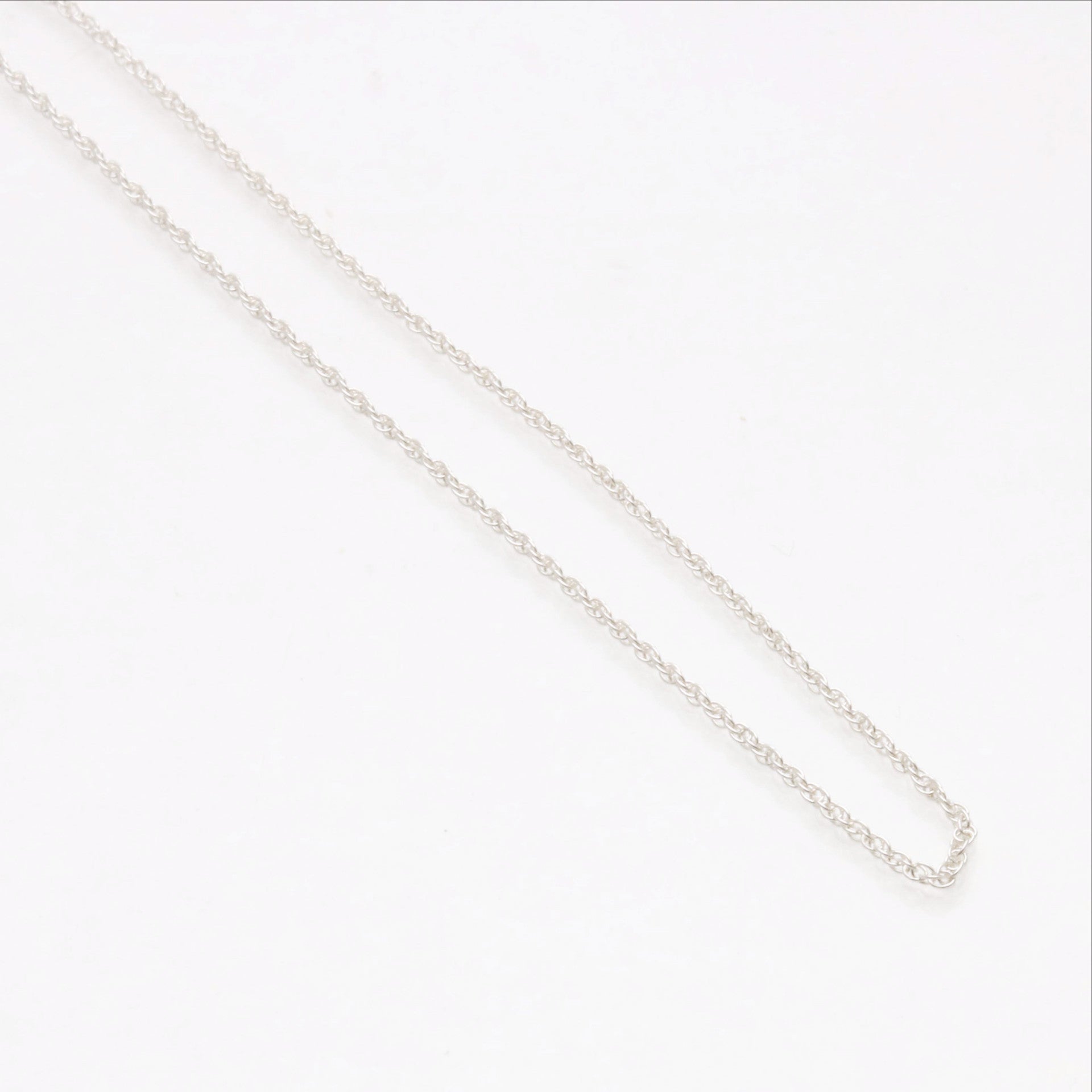 Sterling Silver Twisted Link Chain - JewelryJudaica