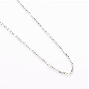 Sterling Silver Oxidized Cable Link Chain - JewelryJudaica